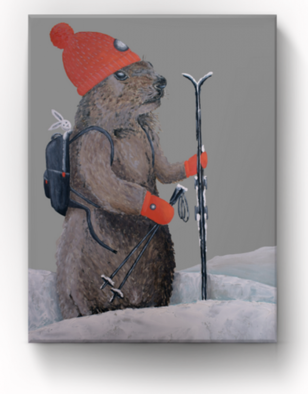 Tableau Marmotte rando