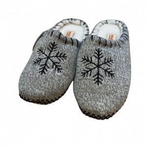 Chausson flocon brodé – Image 2