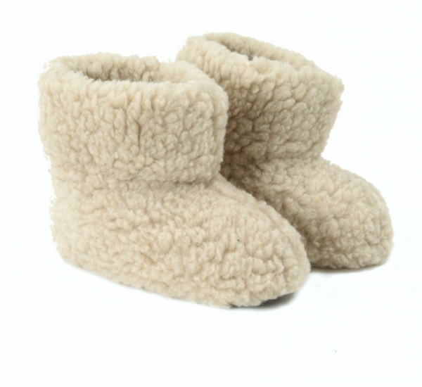Chausson 100% Laine naturel