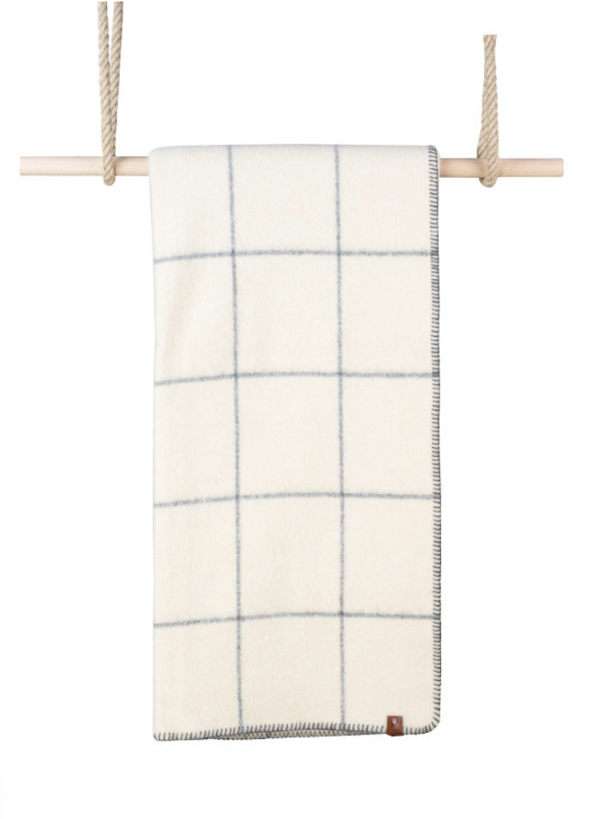 Plaid Arpin® Vadret Ecru