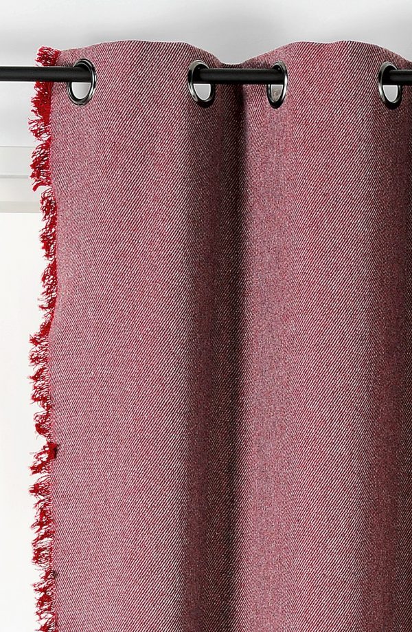 RIDEAU LAINE BORDEAU 150X240 WOOLY