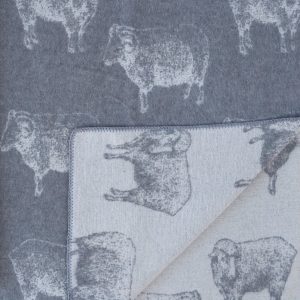PLAID MOUTON 145X200CM LAINE/COTON – Image 2