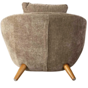 FAUTEUIL TAUPE - 60X76X83 – Image 2