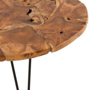 TABLE SALON SAMUEL RON TEC MAR (80X80X36.5CM) – Image 2