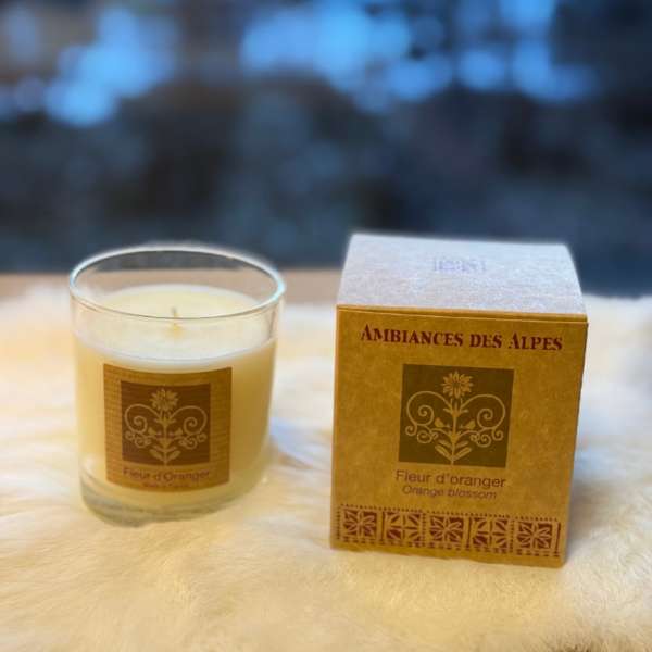 BOUGIE 165G FLEUR D'ORANGER
