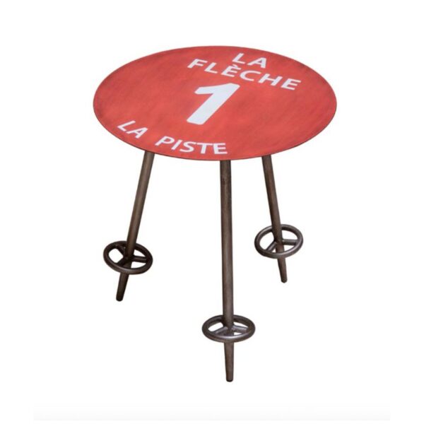 TABLE D'APPOINT PISTE ROUGE LE FLECHE 1
