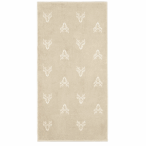 Serviette de bain éponge Cerf beige