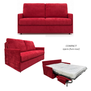 Canapé convertible "rapido" LE COMPACT