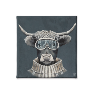 Toile Velours Vache Ski