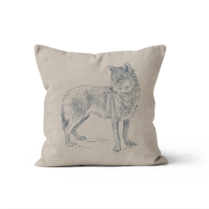 Coussin Loup