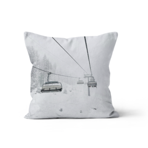 Coussin Télésiège Neige