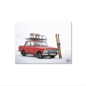 Set De Table Vinyle Vieille Voiture