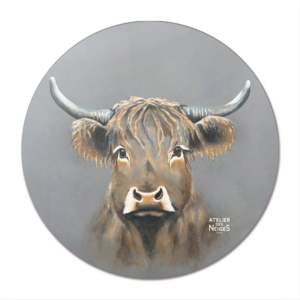 Set De Table Vinyle Vache Devoluy
