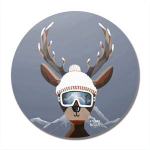Set De Table Vinyle Cerf La Clusaz