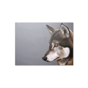 Set De Table Vinyle Loup