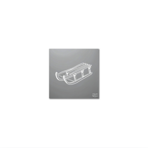 Sous-Verres Vinyle Luge x 6