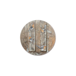 Sous-Verres Vinyle Mon Oiseau x 6