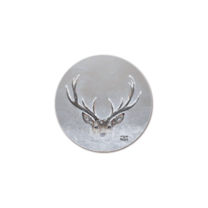 Sous-Verres Vinyle Cerf Brume x 6