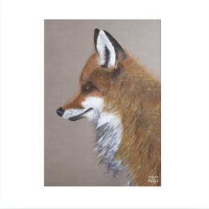 Toile Velours Renard Profil