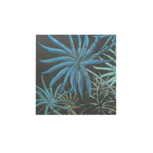Toile Velours Bleu Océan
