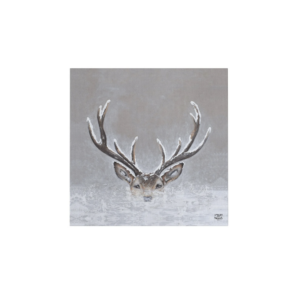 Toile Velours Cerf Brume