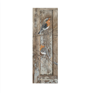 Toile Velours Côté Droit Duo Mon Oiseau