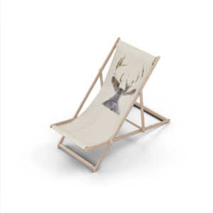 Transat Bois Hêtre Cerf Dos Tradi